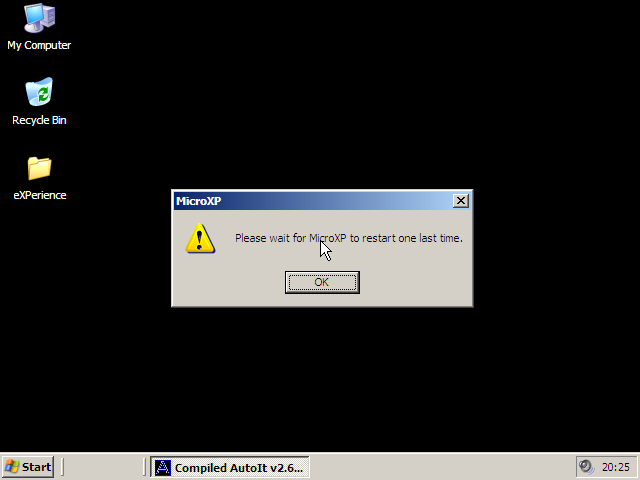 File:MicroXP First Boot.png