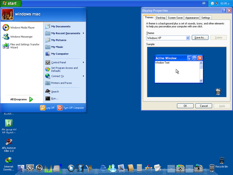 File:Windows Mac OS XP - Windows XP theme.png