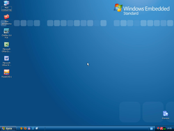 The desktop of Chip Windows XP 2009