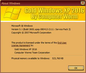 XP Gold Windows XP 2016 About Windows.png