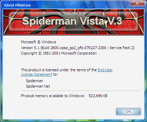 XP Spiderman Vista V3 Winver.png