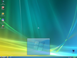 The desktop of Windows XP SP3 IDimm Edition Full v27.15