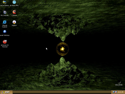 The desktop of Windows XP Assassin2 Gamer 2009