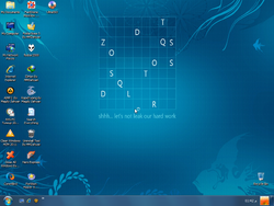 The desktop of Windows MZM 2011
