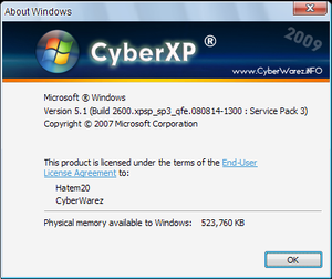 XP CyberXP 2009 Winver.png