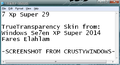 "7 Xp Super 29" TrueTransparency skin