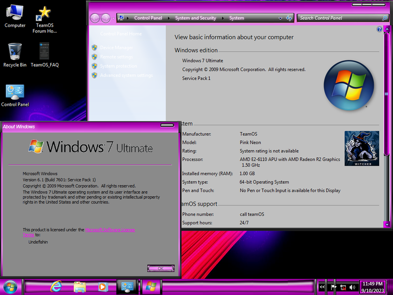 File:W7 Pink Neon Windows 7 Ultimate SuperLite Demo.png