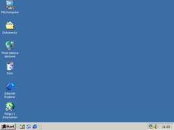 The desktop of Windows HQ V2