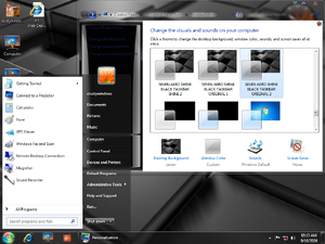 W7 Fire Edition 2011 SEVEN AERO SHINE BLACK TASKBAR ORIGINAL 2 theme.png