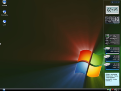 The desktop of Windows XT