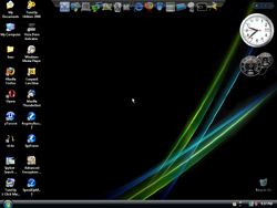 The desktop of Black XP 7 Gold