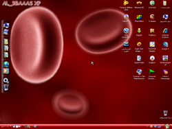 The desktop of AL 3BAAAS XP