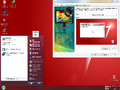 "Windows Se7en Red" theme