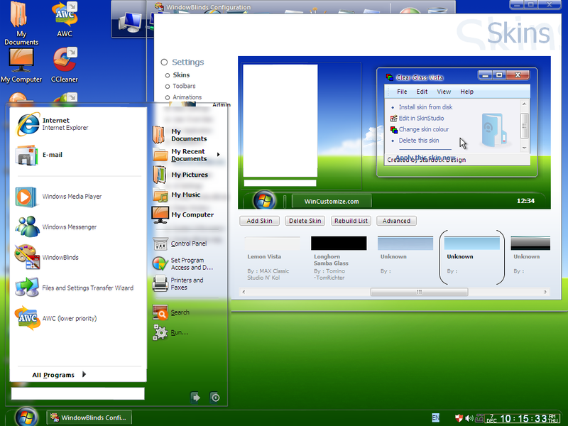 File:XP Nour 2013 v3 Clear Glass Vista WindowBlinds skin.png