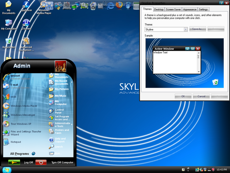 File:XP Black XP 7 Skyline theme.png