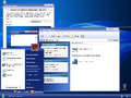 A screenshot of the Windows XP Zver CD desktop with the Royale2 theme applied.