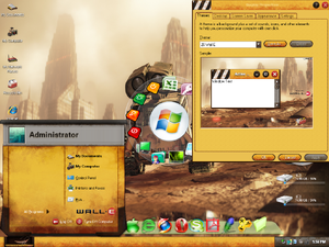 XP DLC XP Media Center Edition 2010 3.6 20 Wall E theme.png