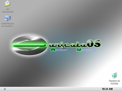 The desktop of SuricataOS Revision Mangosta