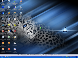 The desktop of XTremeCD v3.8