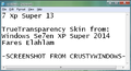 "7 Xp Super 13" TrueTransparency skin