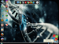 The desktop of a fresh install of Windows Elmasry Xp