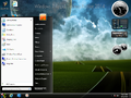 Start menu (also available as "Windows 7 Regal Business Edition" theme)