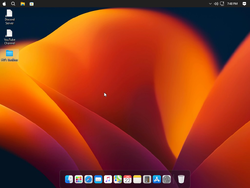 The desktop of Draft:Windows 11 MacOS Ventura Edition