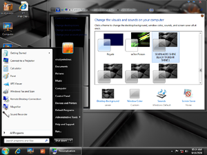 W7 Fire Edition 2011 SEVEN AERO SHINE BLACK TASKBAR SHINE 1 theme.png