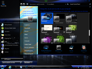 W7 Shine Edition Midnight theme.png