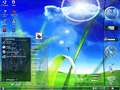 Start menu ("XP-BlueBlured" WindowBlinds skin)