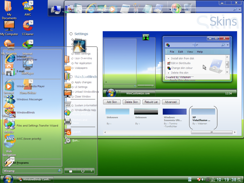 File:XP Nour 2013 v3 XP VistaIllusion III WindowBlinds skin.png