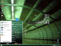 Start menu ("Windows Kamaleon v1" theme ("vista300" theme))
