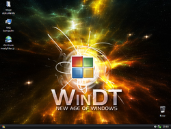 The desktop of WinDT'09