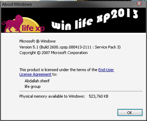 XP Life XP 2013 Winver.png