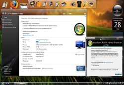 The demo of Windows Vista Royal Home Premium 2009