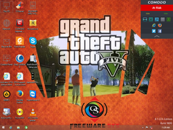 The desktop of Windows 8.1 GTA Edition