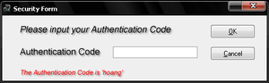 XP Vista Black Dream SP2 Autorun AuthenticationCode.png