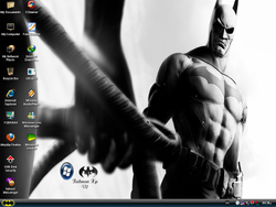 The desktop of Windows Batman XP V2