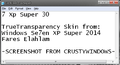 "7 Xp Super 30" TrueTransparency skin