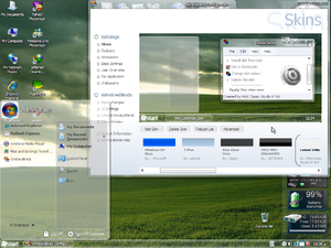 XP Ramez XP v1.5 Lemon Vista WindowBlinds skin.png