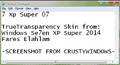 "7 Xp Super 07" TrueTransparency skin