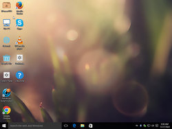 The desktop of Windows 10 NUMIX Edition