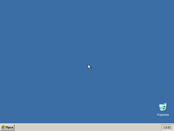 The desktop of Windows XP Gamer Edition
