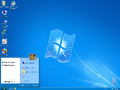 Start menu ("Windows XP" theme ("RevoCompactBlue" theme))