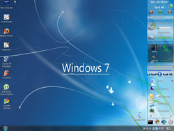 The desktop of SevenVG 2010 R2