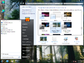 Thumbnail for File:W7 3D Edition Windows 7 Black Transparent Theme.png