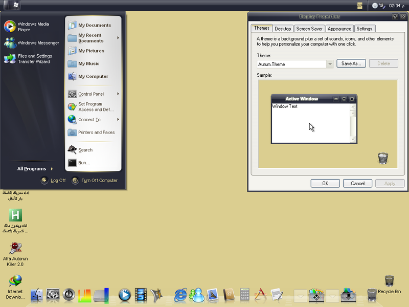File:Windows Mac OS XP - Aurum.Theme theme.png