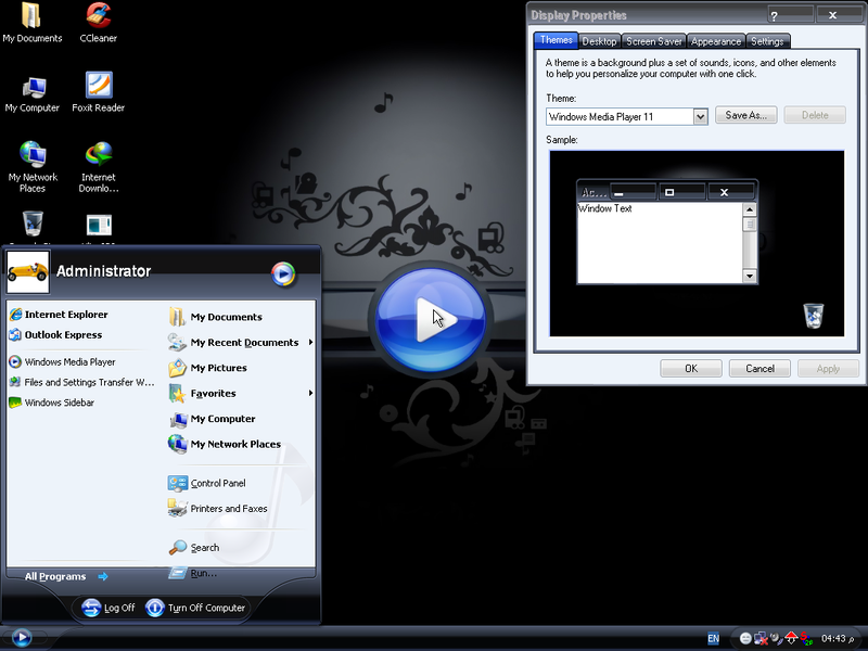 File:BatmanXP V2 Windows Media Player 11 Theme.png