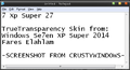 "7 Xp Super 27" TrueTransparency skin