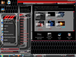 W7 Fire Edition 2011 carbon nation theme.png